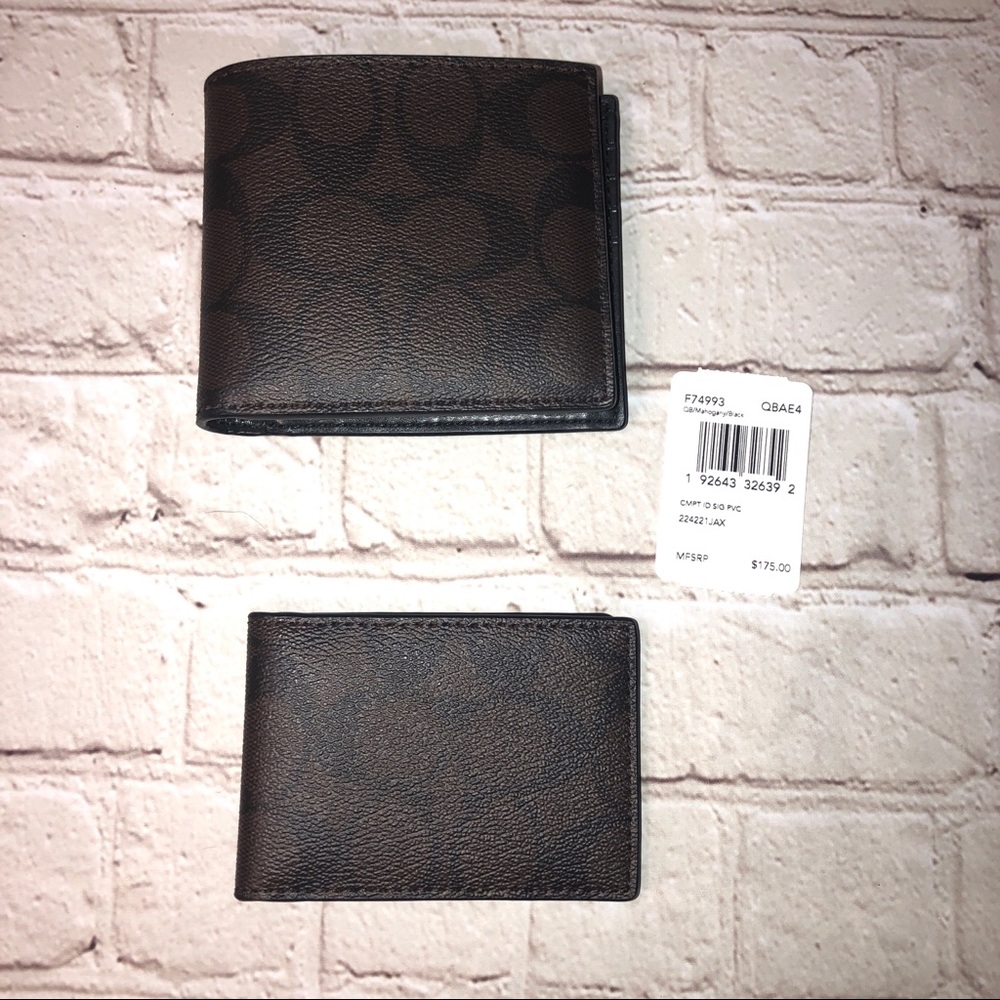 Coach 2 in 1 wallet